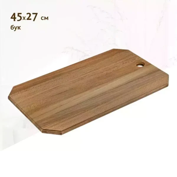 888-406 Доска разделочная бук 27х45
