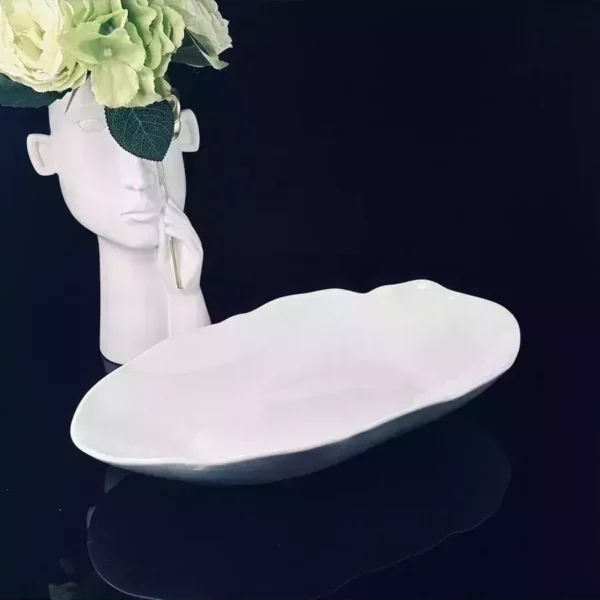 142-153 Блюдо 33,5см BIANCO в под.уп.(х12)Фарфор