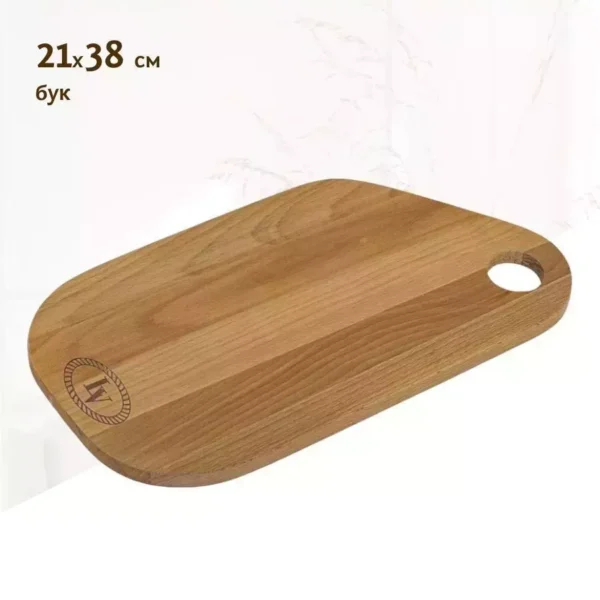888-491 Доска разделочная бук 21х38