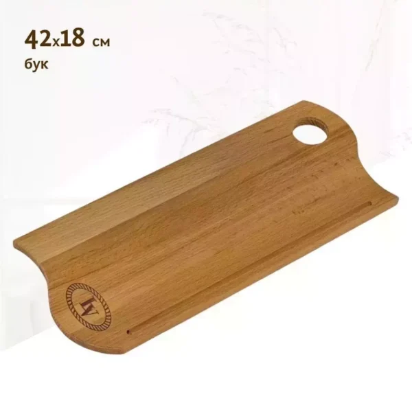 888-493 Доска разделочная бук 42x18